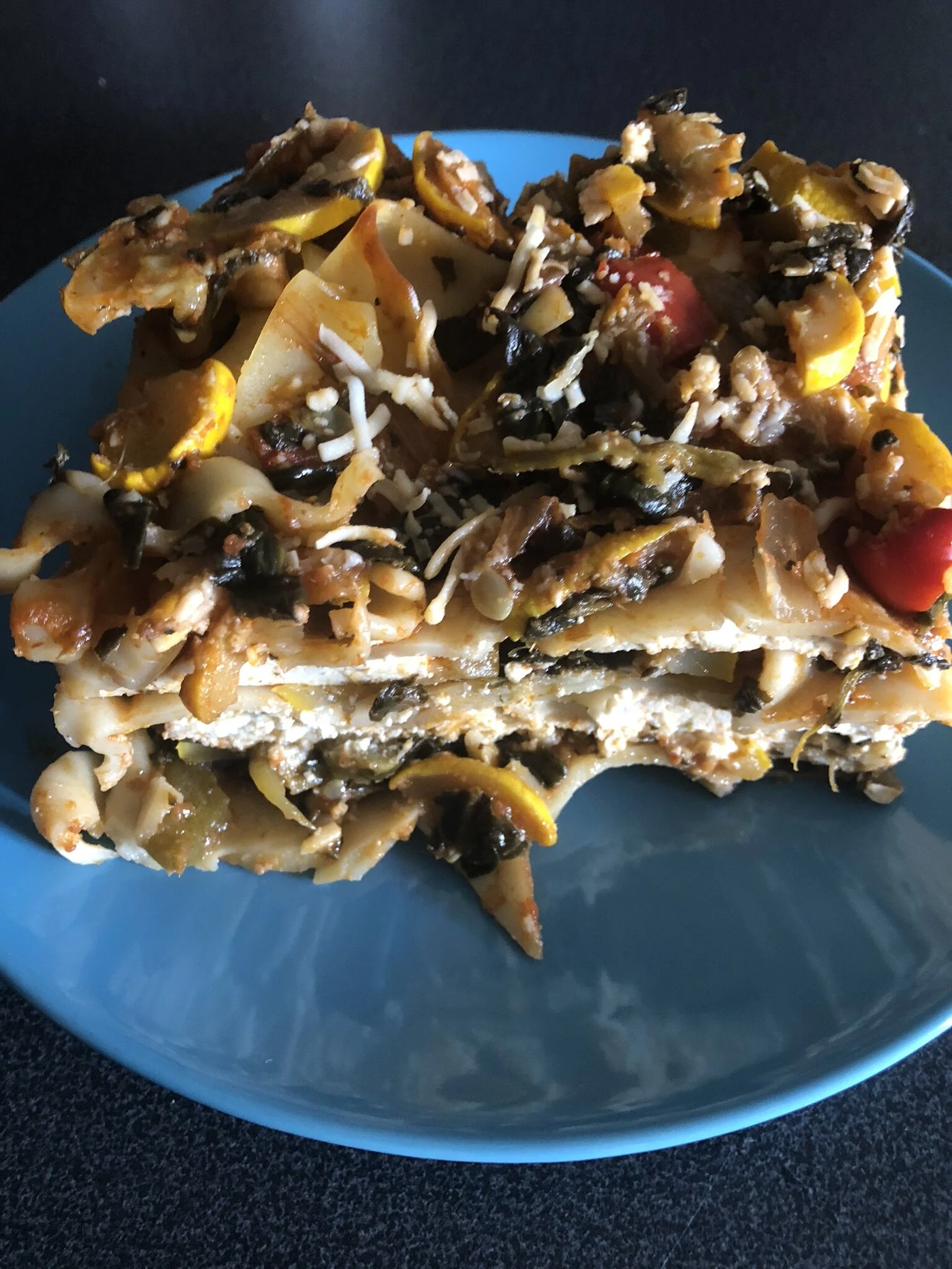 Vegan Yellow Squash Lasagna