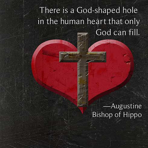 Image result for god shaped hole