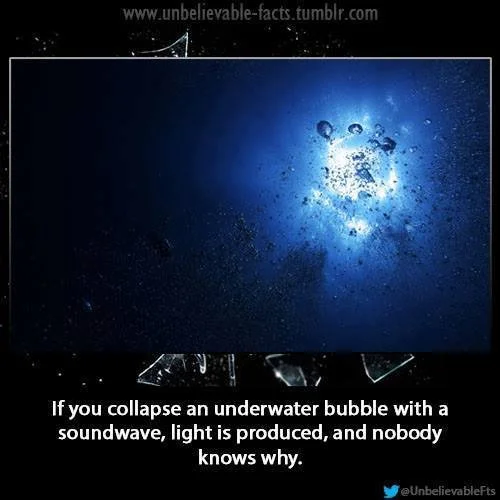 Light from Sound?