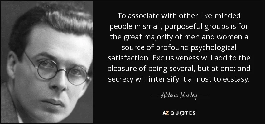 Is surrounding ourselves with LMP a form of egocentrism? 