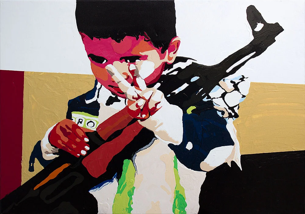 #261 acrylique sur toile 60x80 cm