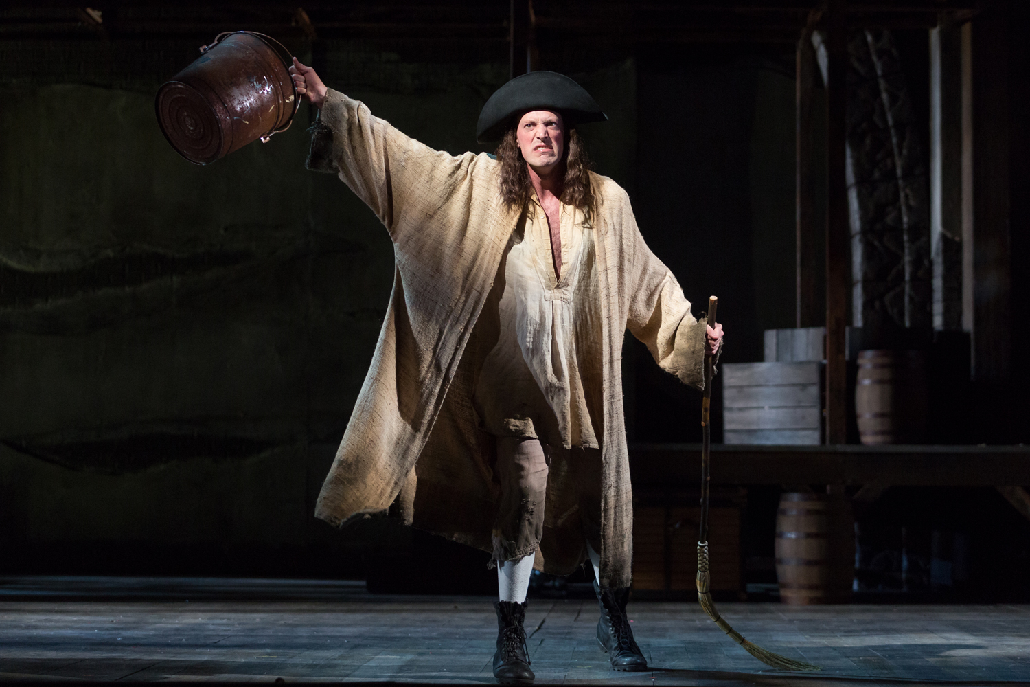  Matthew Scollin as Martin in The Glimmerglass Festival production of Bernstein's  Candide . 