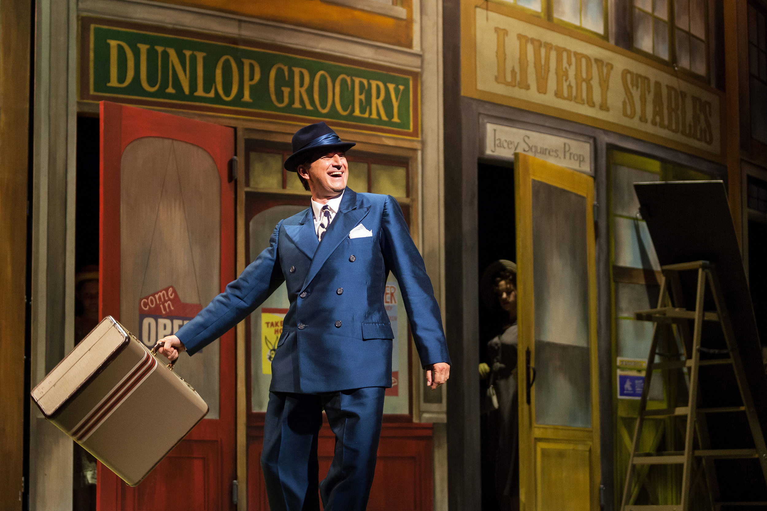  Dwayne Croft as Harold Hill in The Glimmerglass Festival's production of  The Music Man.  