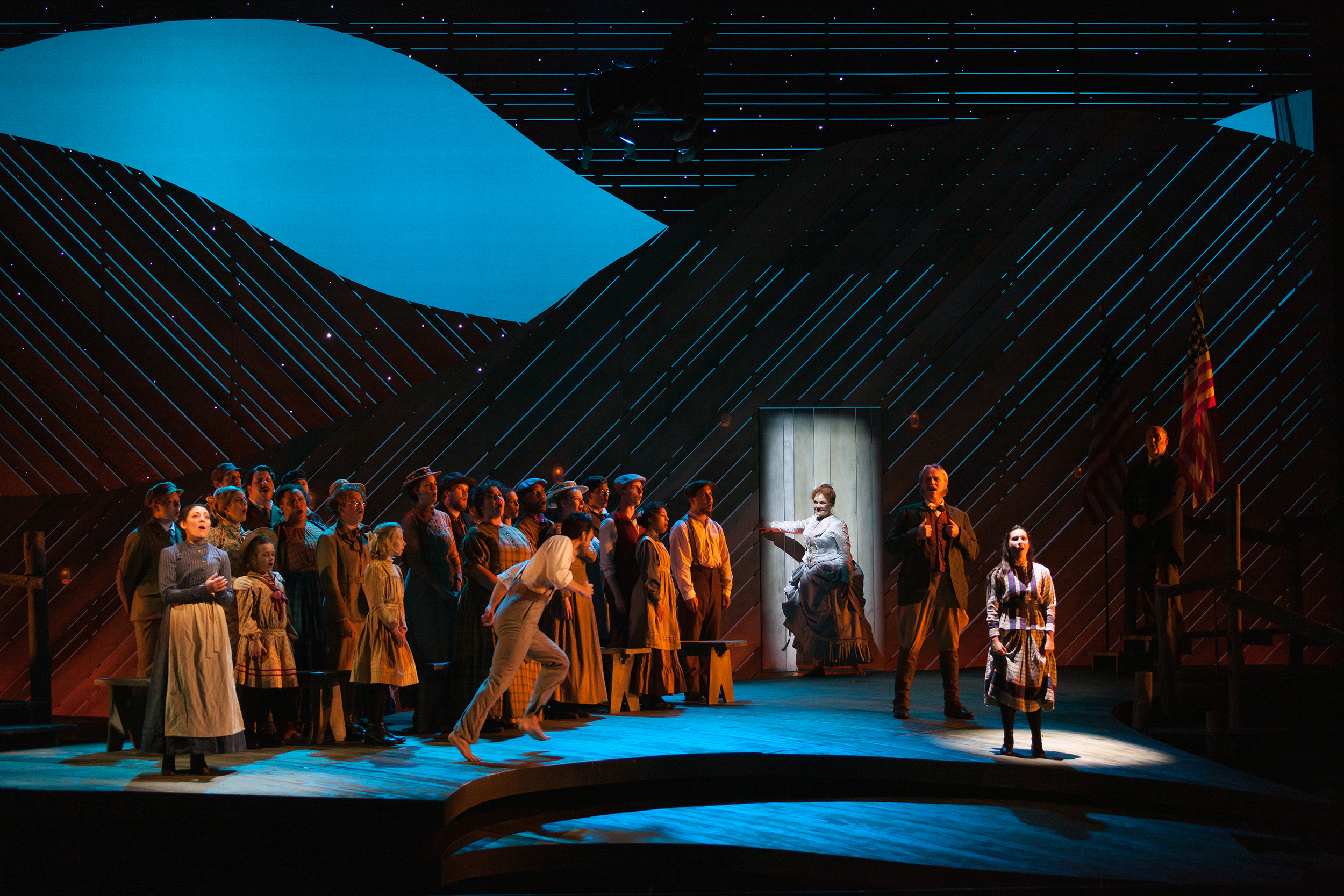  The Glimmerglass Festival production of Rodgers and Hammerstein's  Carousel . 