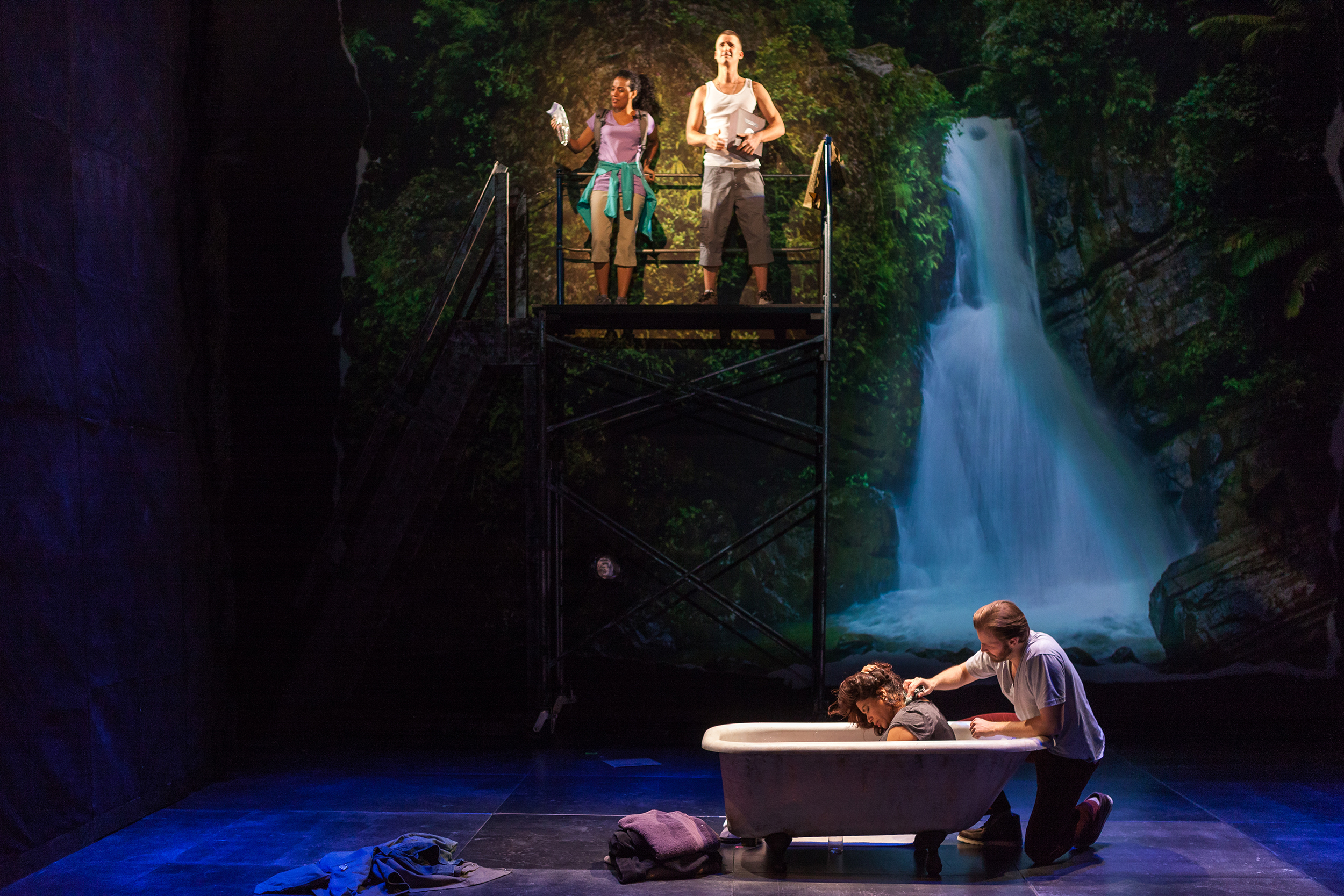  The Second Stage Theater production of  Water by the Spoonful . Photographed for The New York Times. 