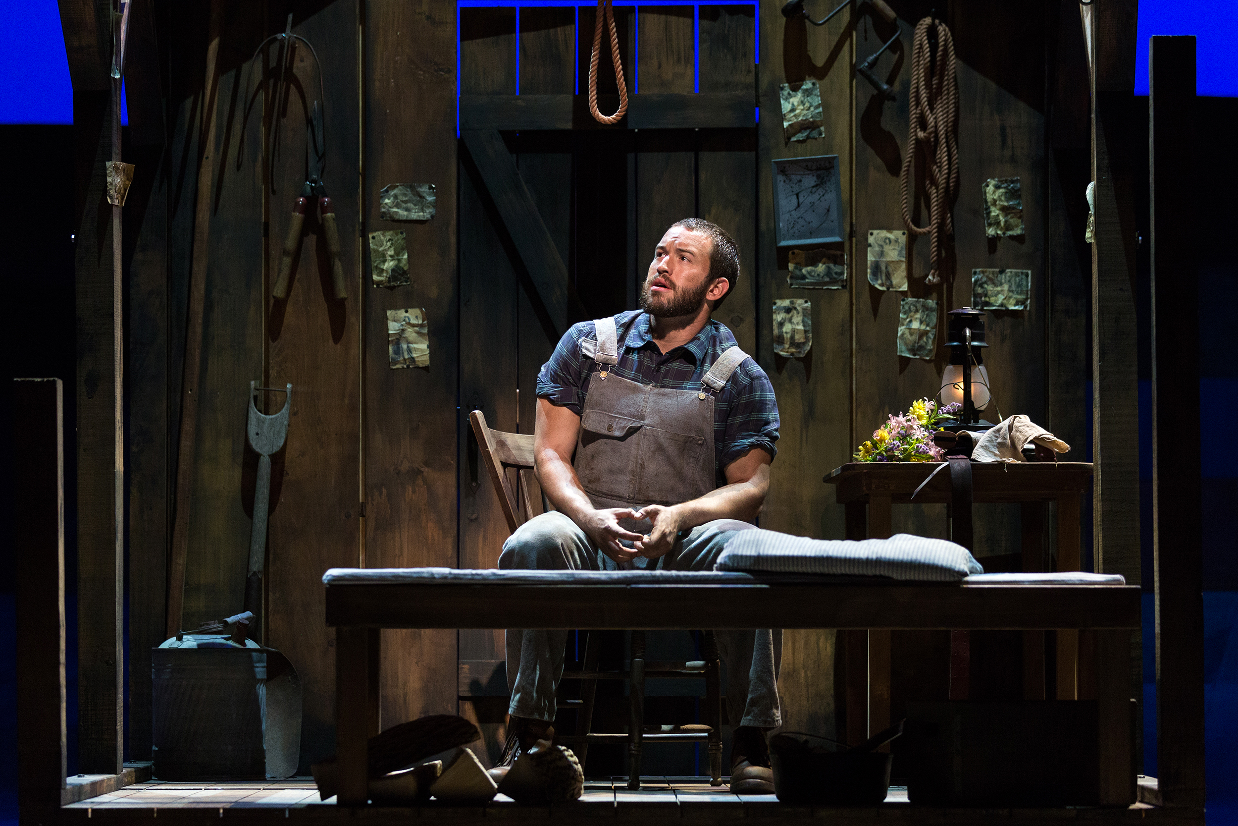  Michael Hewitt as Jud Fry in The Glimmerglass Festival's 2017 production of Rodgers and Hammerstein's  Oklahoma!  