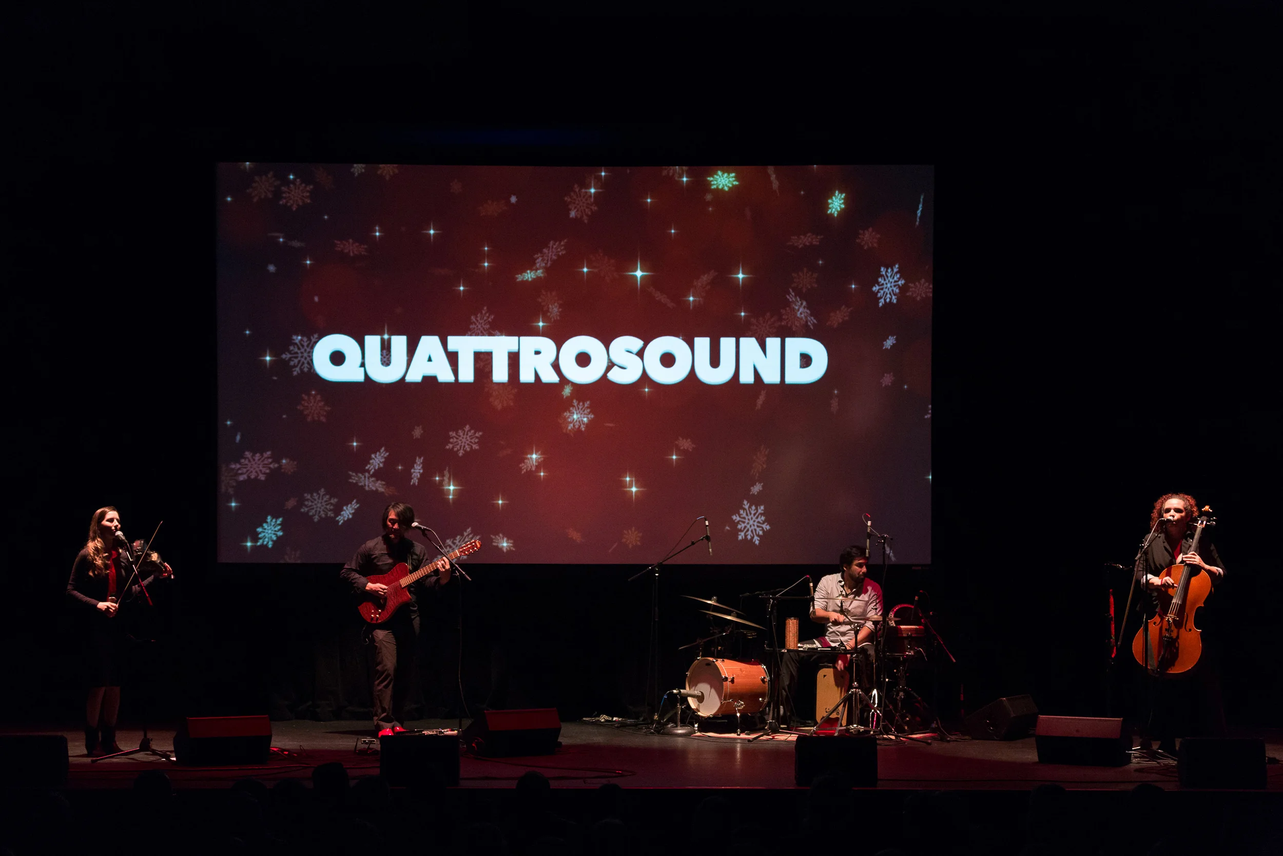 Quattrosound: A Holiday Show. Presented by The California Center for the Arts, Escondido.