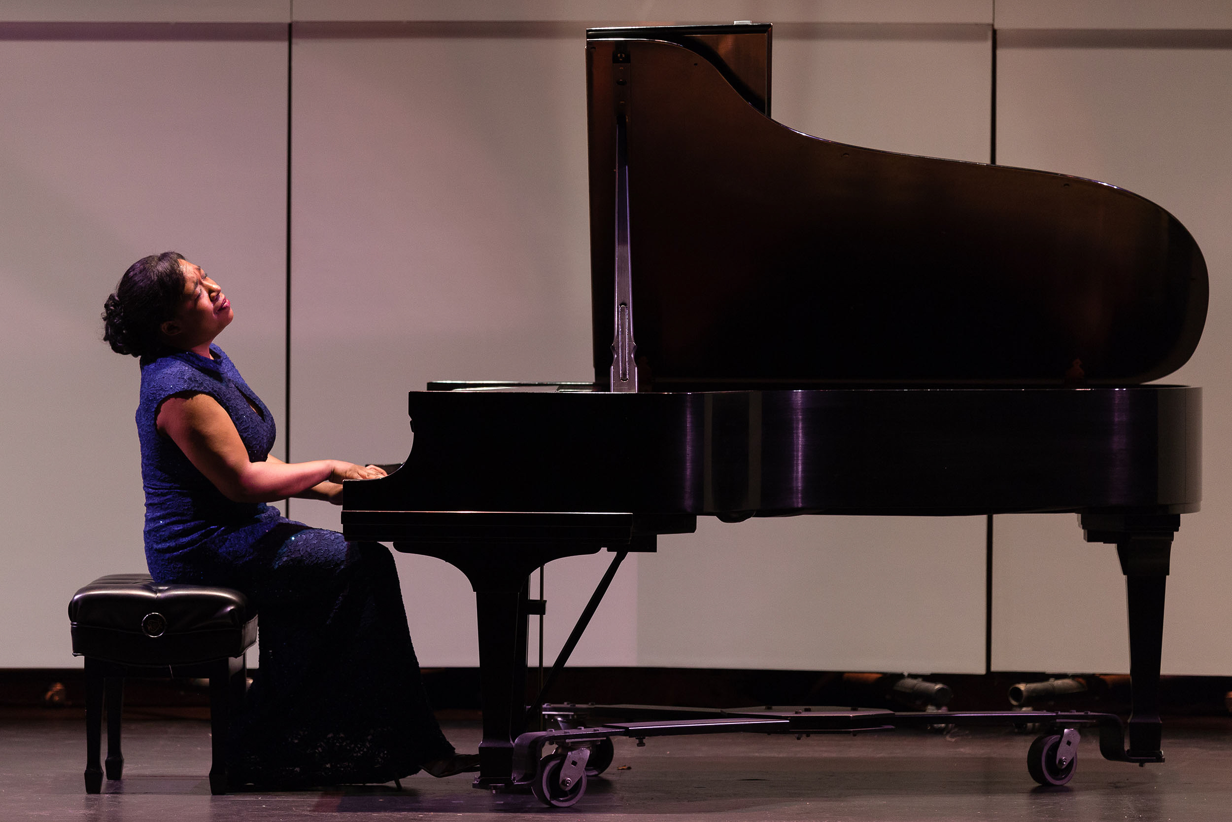 Concert pianist  Michelle Cann . Presented by The California Center for the Arts, Escondido. 