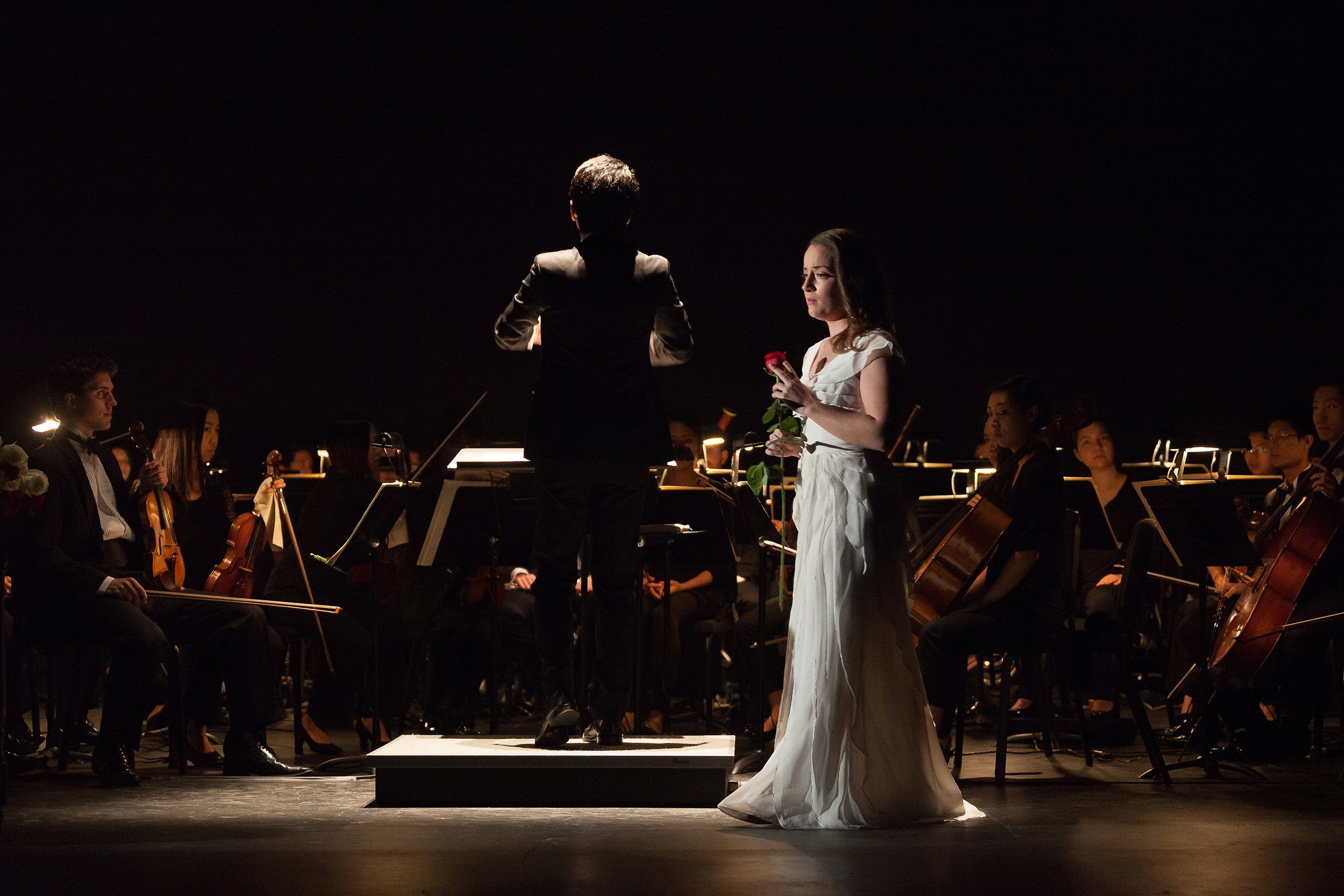  The Curtis Opera Theatre with the Curtis Symphony Orchestra, present a semi-staged performance of Tchaikovsky's  Iolanta .  