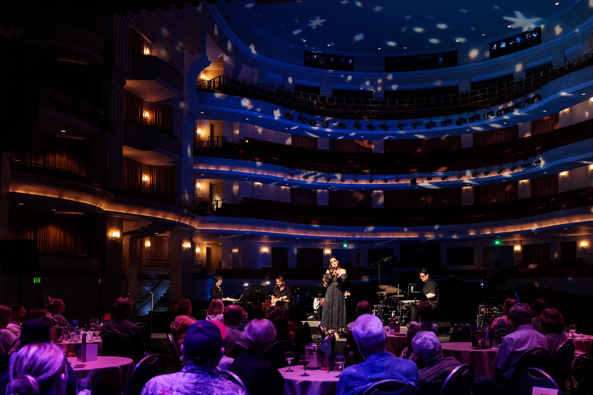  CCAE Theatricals presents Cabaret in the Courtyard: Serving Up The Songs of Sara Bareilles at California Center for the Arts, Escondido.  