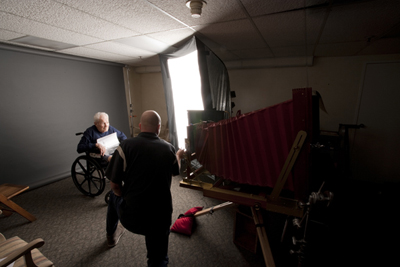 20x24 Wisner Camera on Location