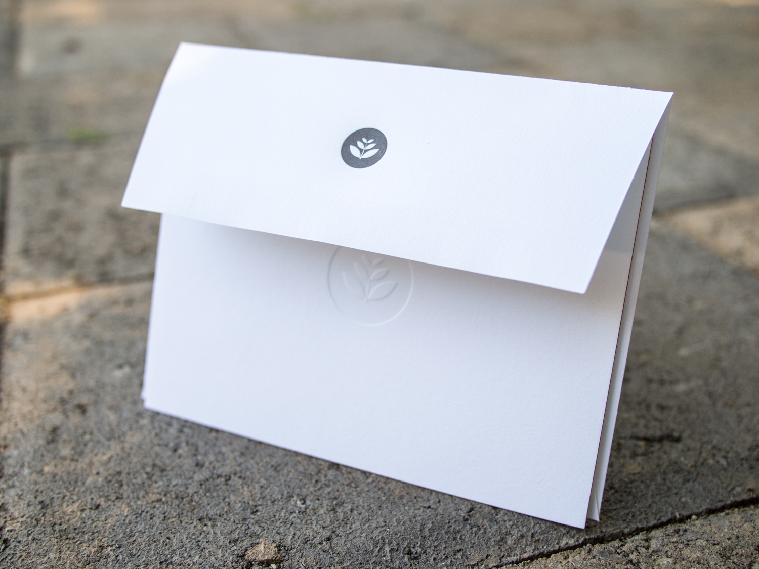 Letterpress Note Card & Envelope