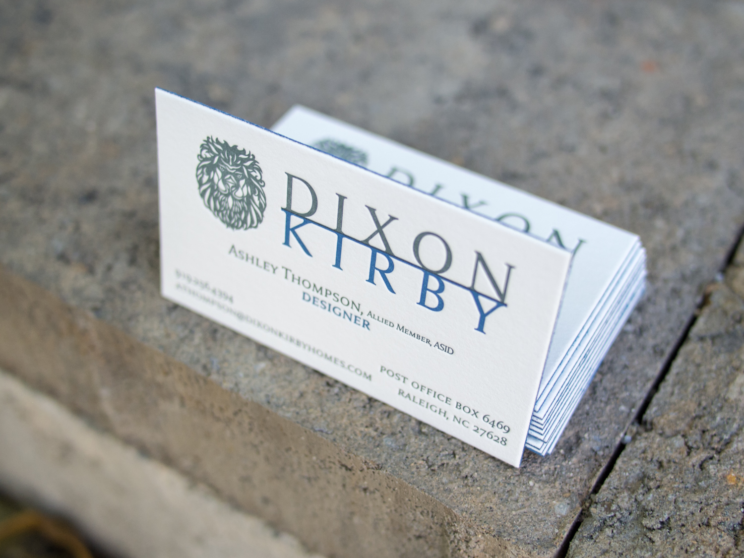 Letterpress Business Cards