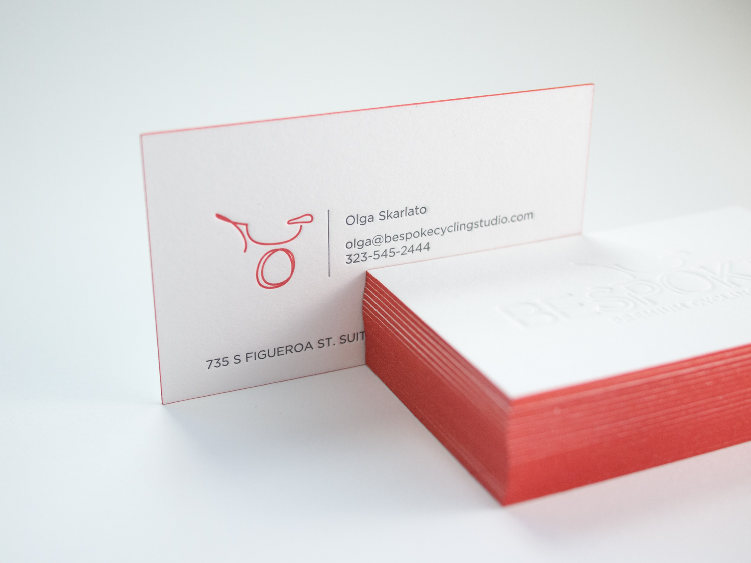 Edge Painted Business Card