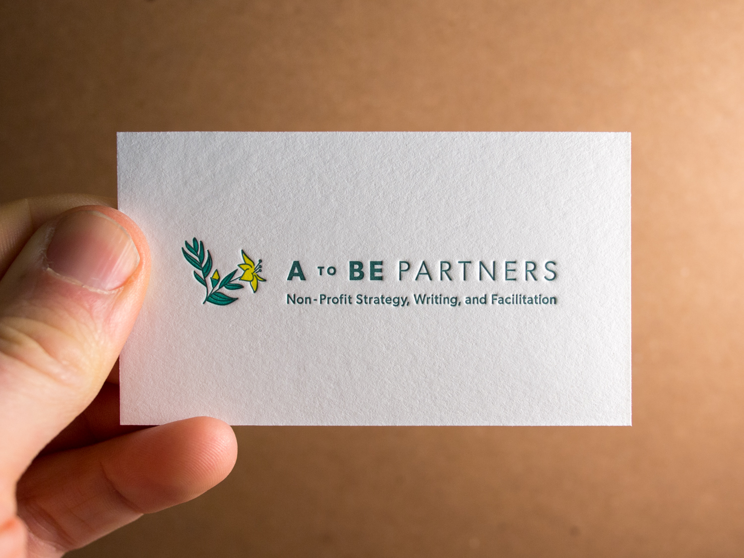 Letterpress Business Card