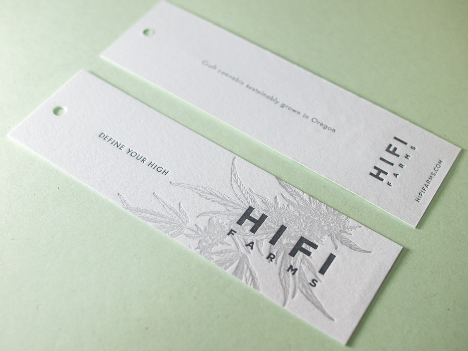 Letterpress Product Tags