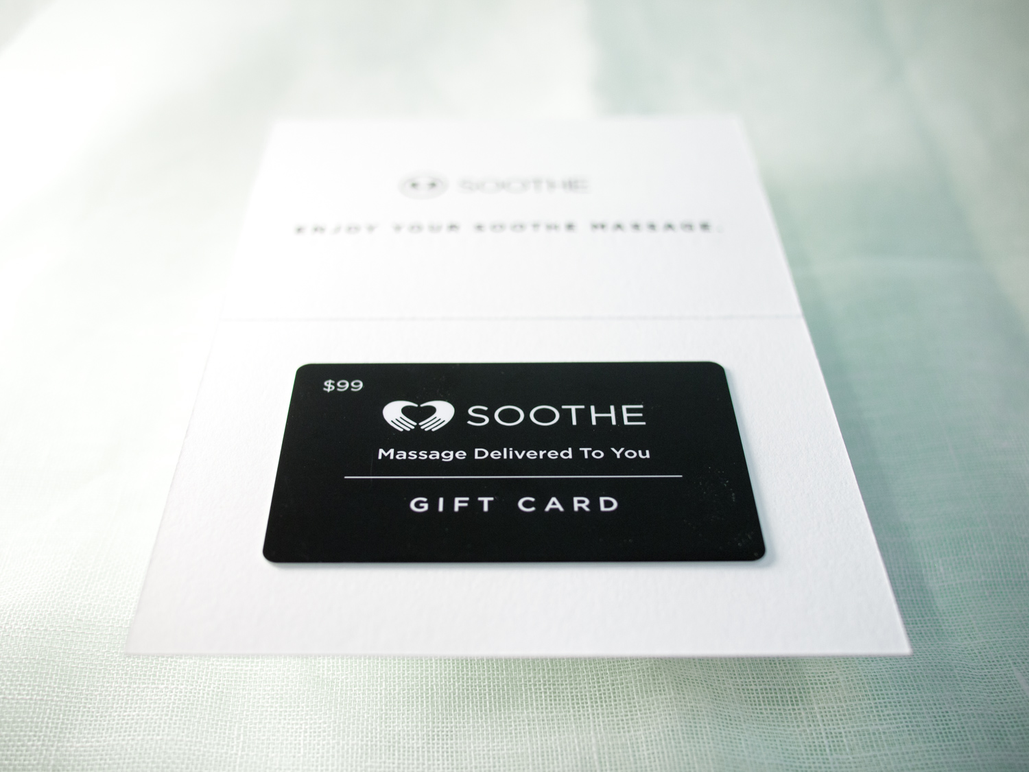 Letterpress Gift Card