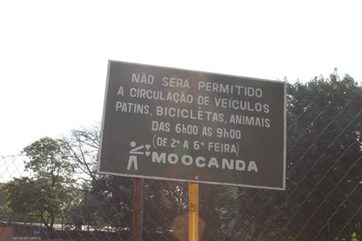 O Moocanda (projeto de caminhadas no bairro da Mooca situado na zona leste paulistana) incentiva as pessoas de todas as idades a fazerem caminhadas. Porém, durante certo horário é expressamente proibido fazer outro esporte, somente a caminhada. É uma proibição a outros esportes ou incentivo apenas a esta modalidade?