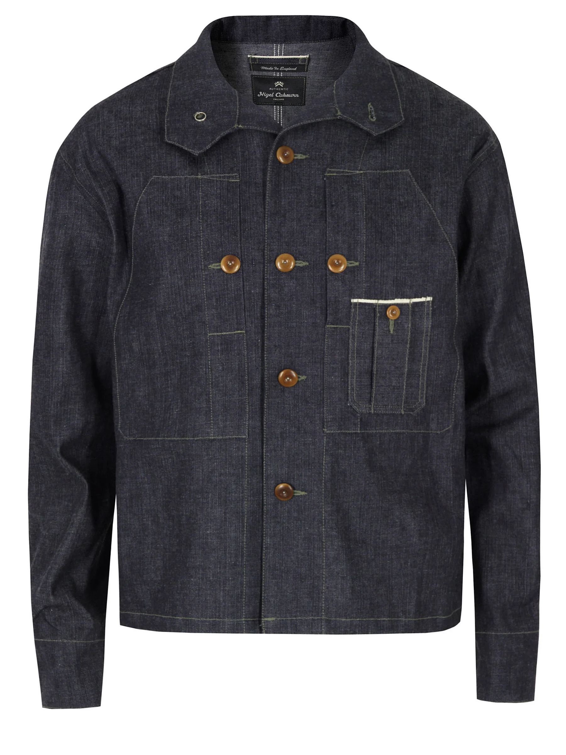 THE INDIGO SHIRT JACKET BY NIGEL CABOURN — IBWM