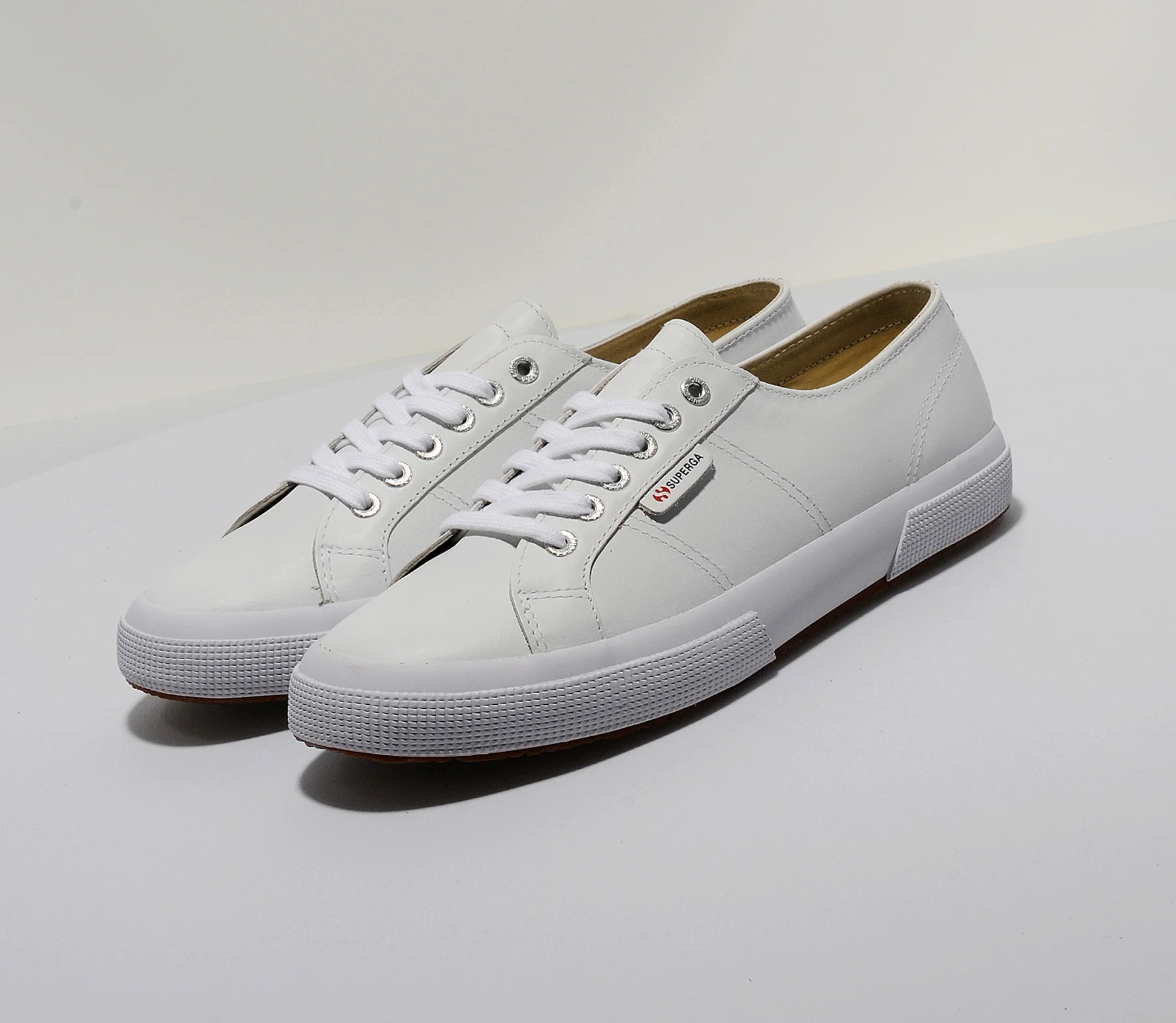 superga 2750 white leather