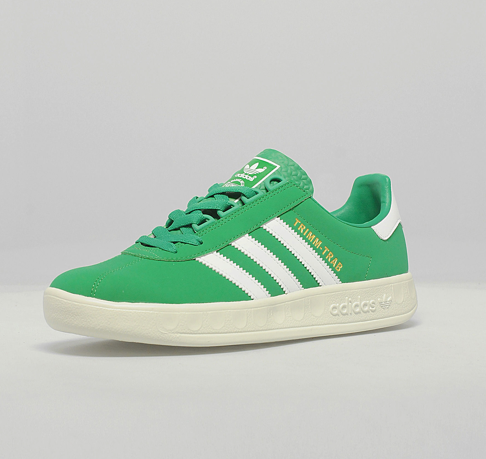 adidas trimm trab green and white