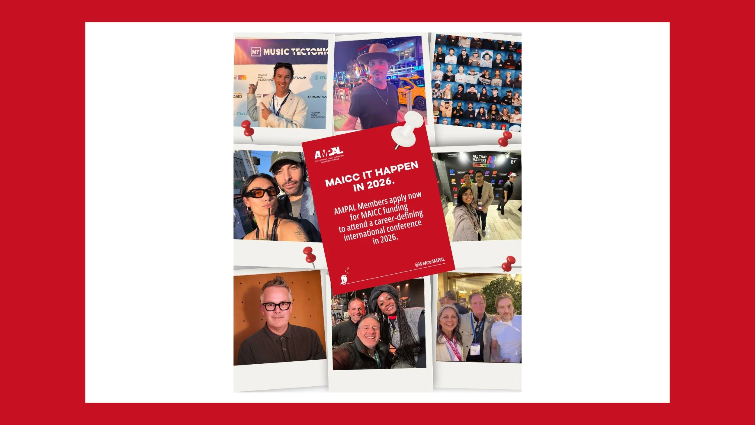  MAICC. IT. HAPPEN. IN. 2026. Round 2 is now open! 