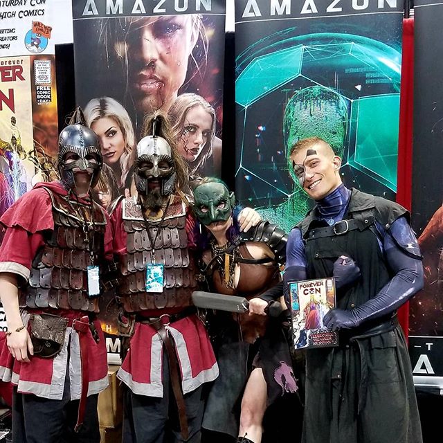 Had an awesome time at #denverpopculturecon at our @apotheosisstudios @thelastamazon #ForeverCon booth!
.
Come join us at ForeverCon at #milehighcomics on #blackfriday and saturday, November 29th and 30th for FREE!
.
HUGE shout out to @aestheticcospl