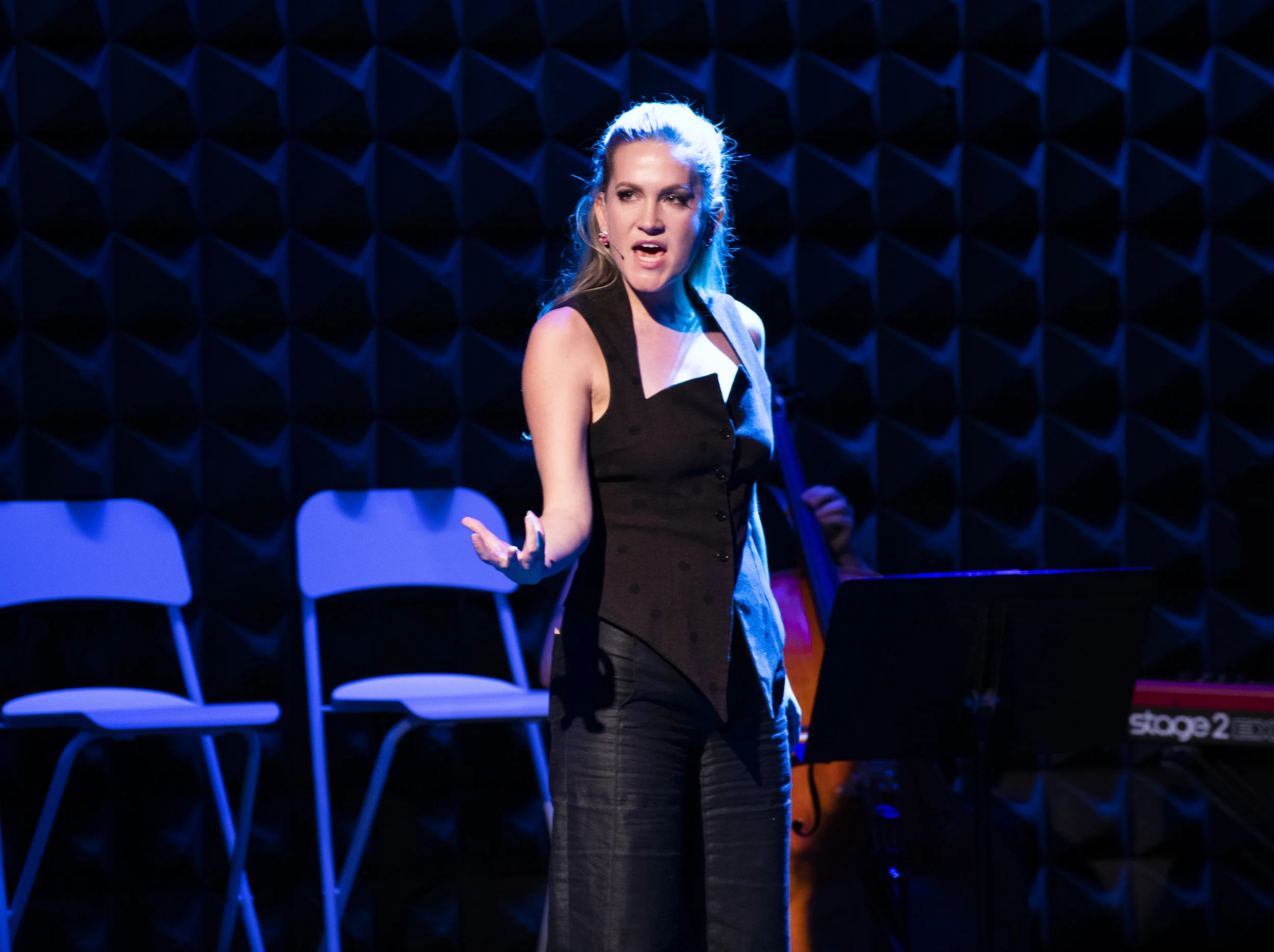 Lora Lee Gayer in Interview . Photo by Jenny Anderson