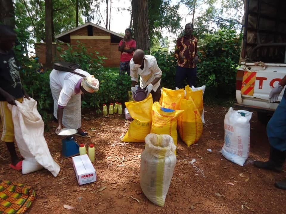  Providing food and hygiene supplies during COVID-19 pandemic 