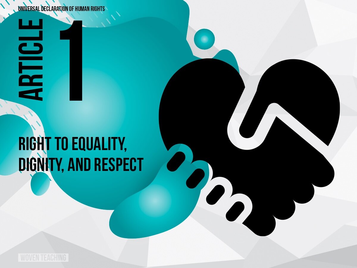 Article 1: Right to Equality, Dignity, and Respect