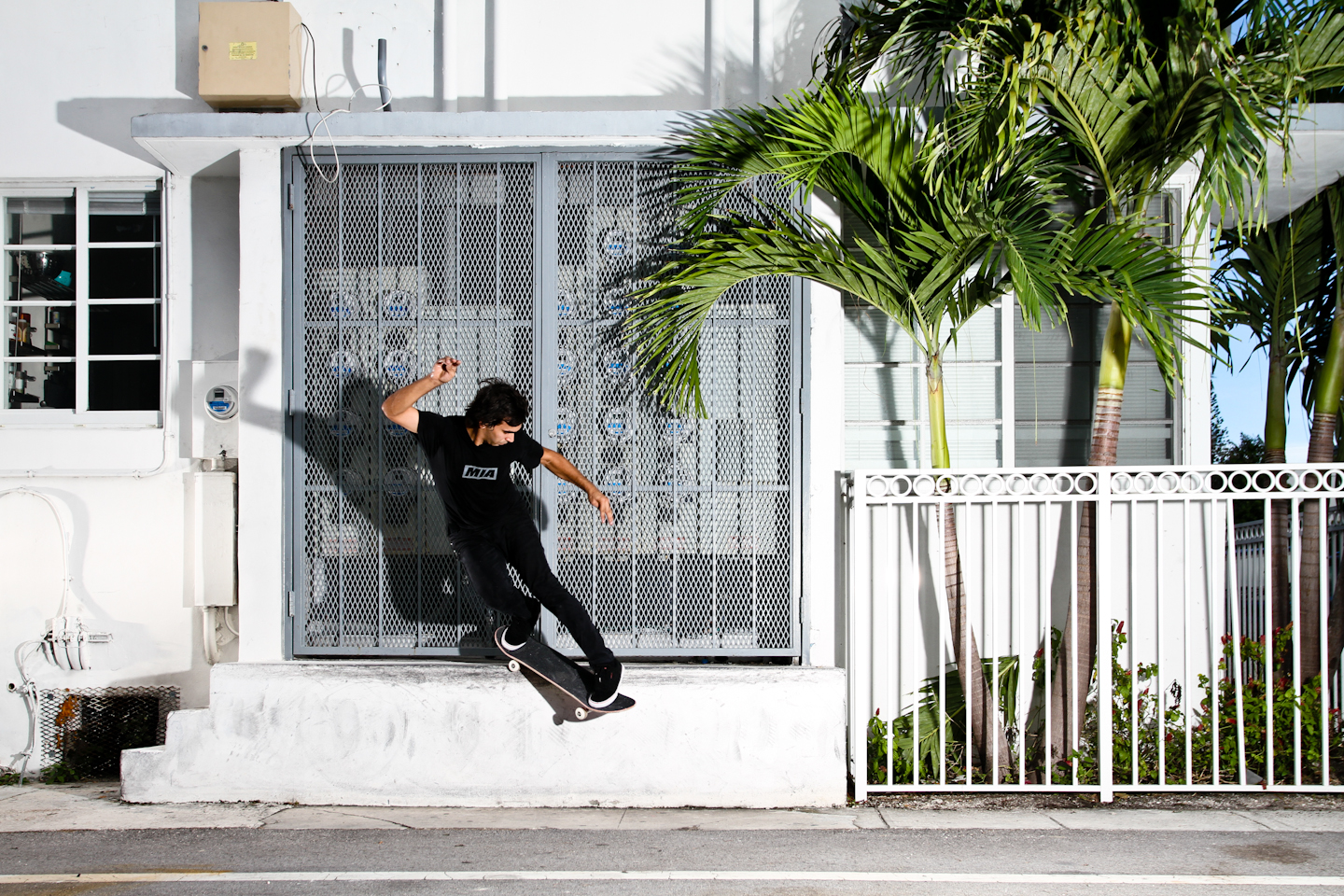 Lazaro Reyes | Backside Smith Grind | South Beach, FL