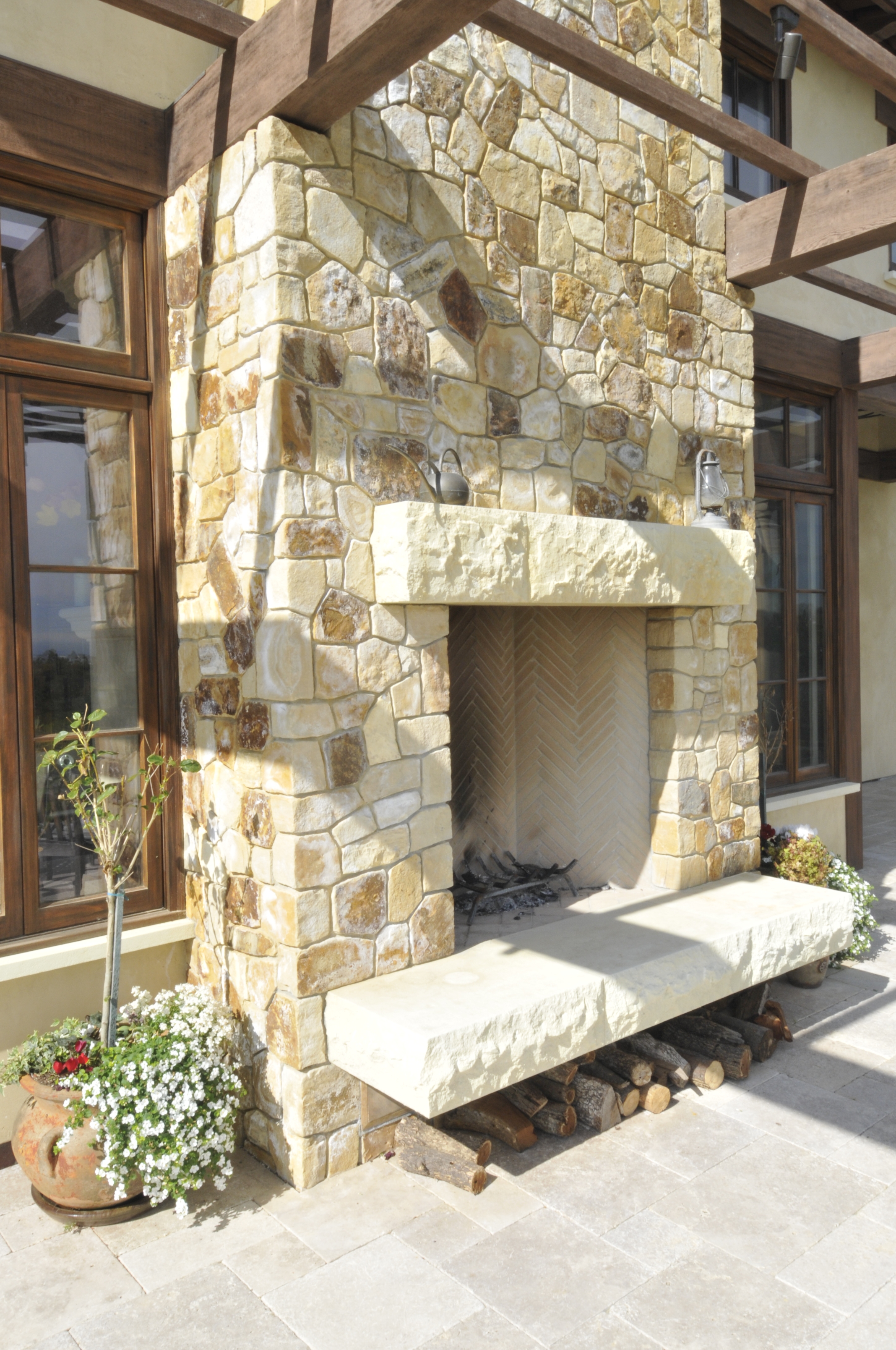 Outdoor Fireplace