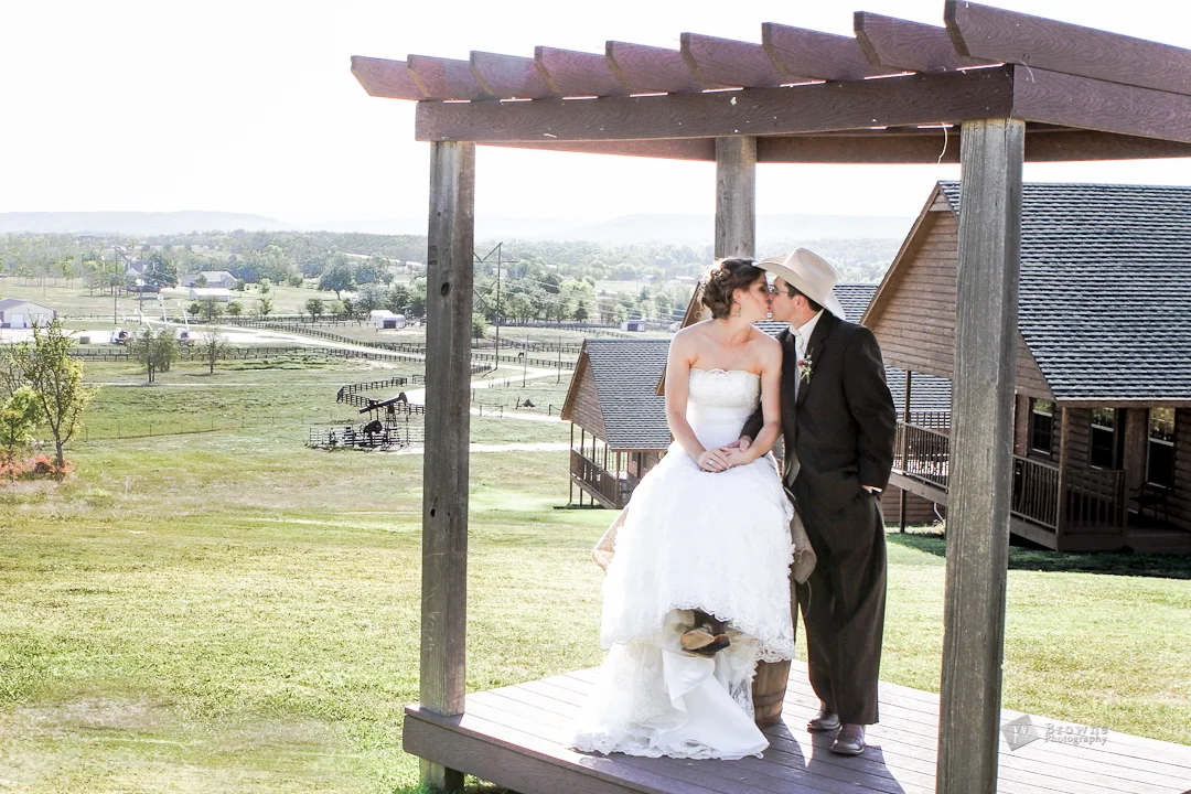 "We love our wedding photos! They look great." Toby and Sheena, Tulsa, Oklahoma.