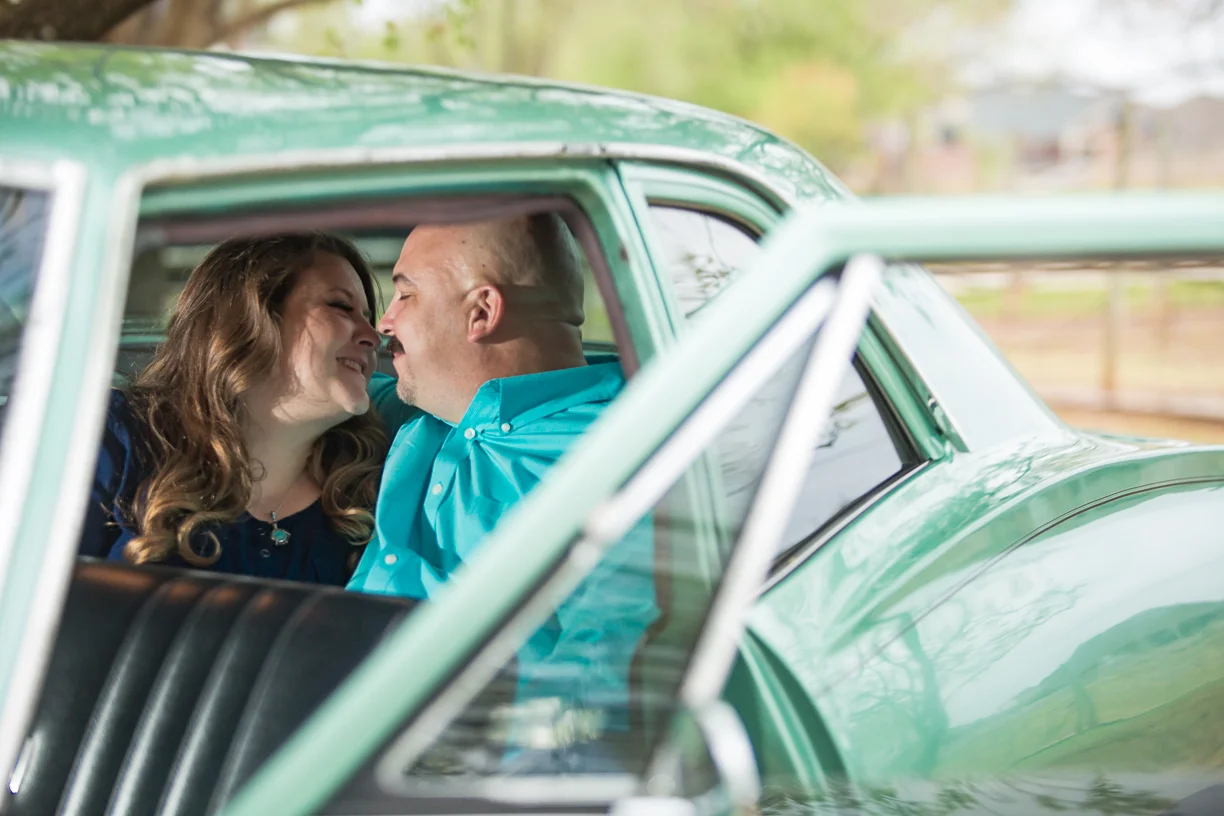 OKC wedding photographers // April and Jeff Engagement Portraits