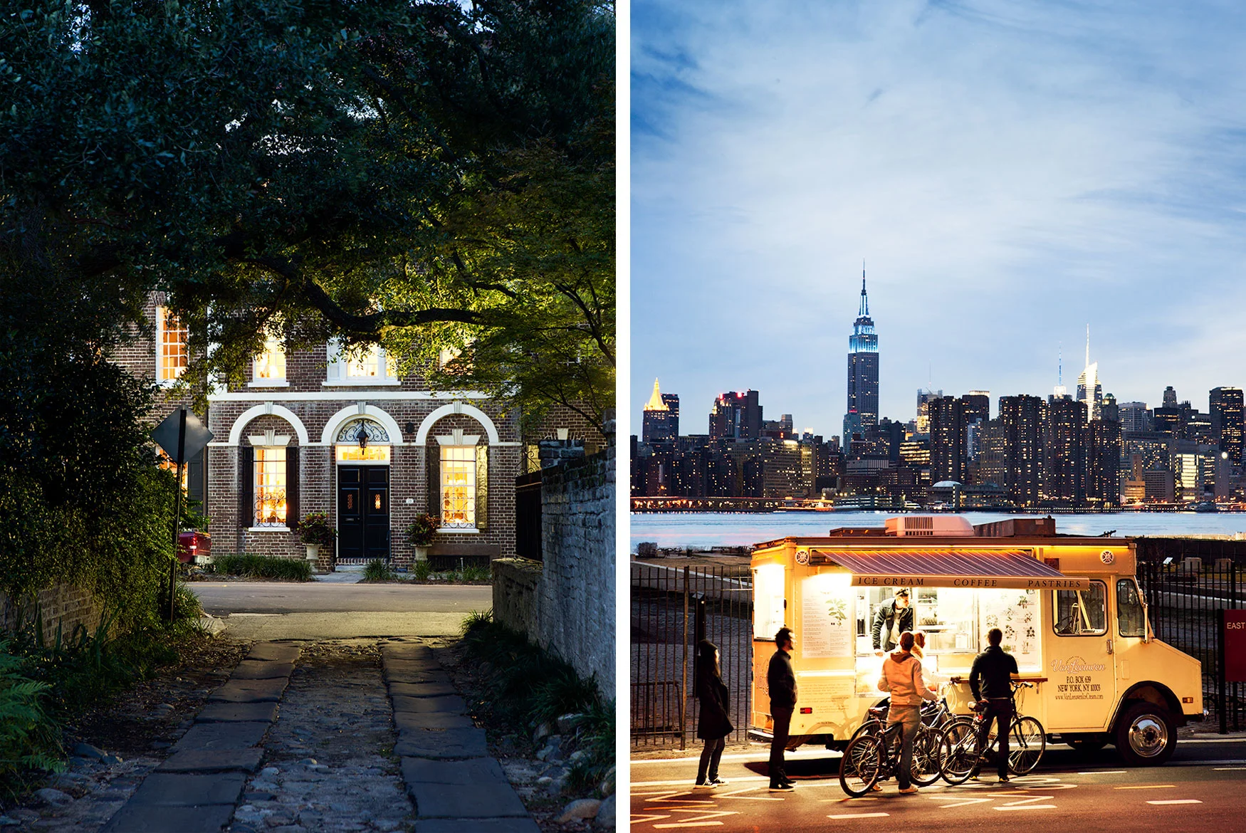 Left Charleston, Client Re:Porter Right: Ice Cream Truck Client: Scanorama
