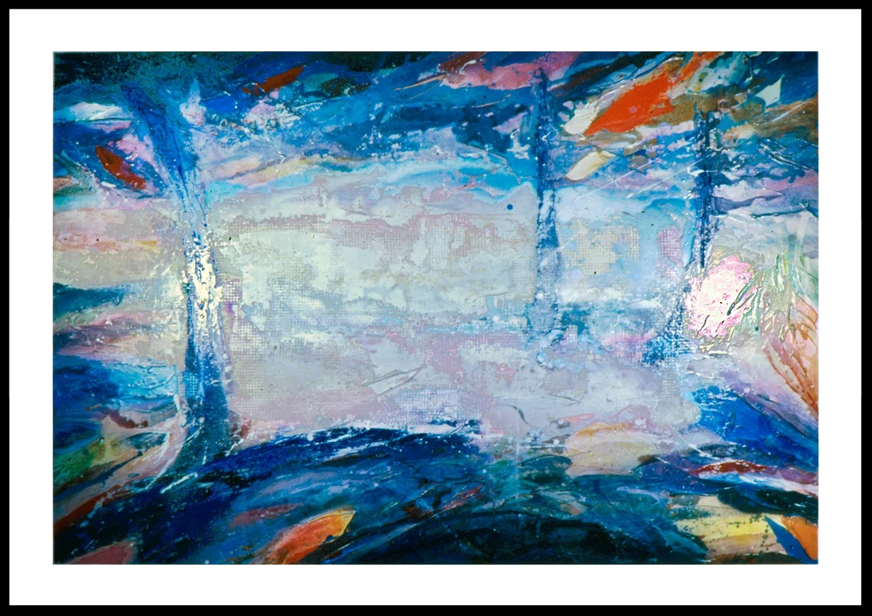 Untitled # 75 Oil On Canvas 48x60