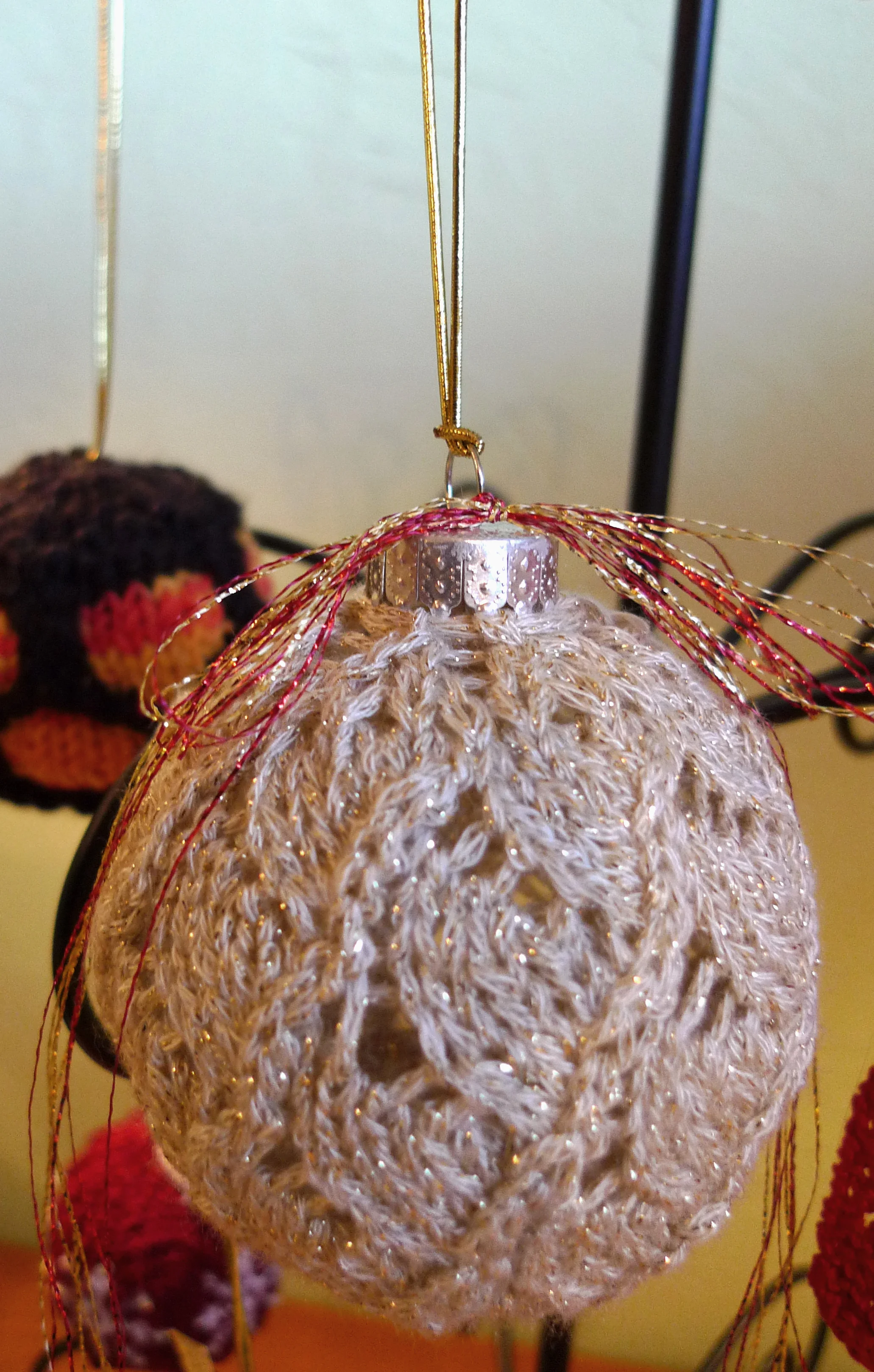 Lace Ornament Cover