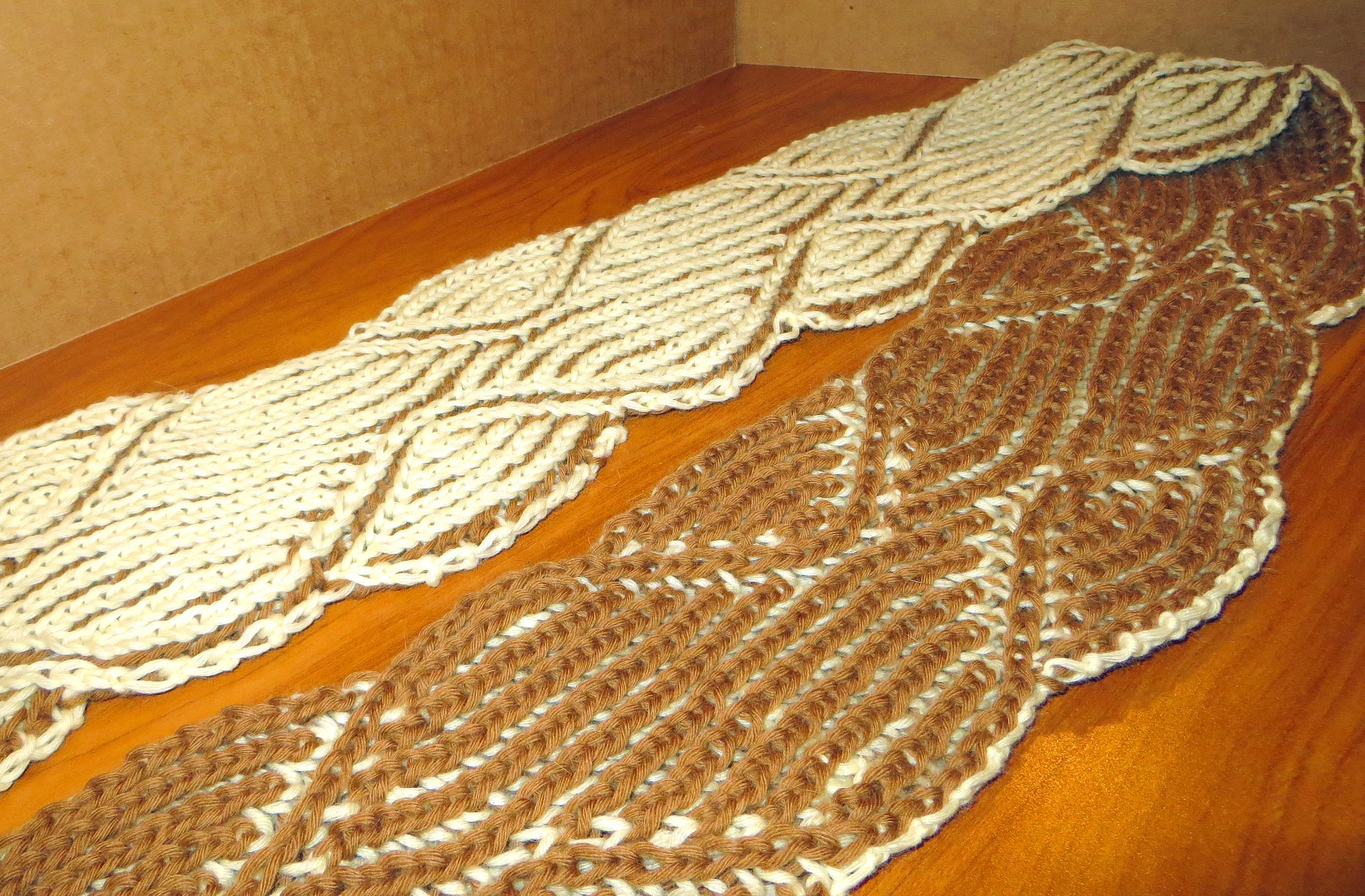Brioche Knit Scarf