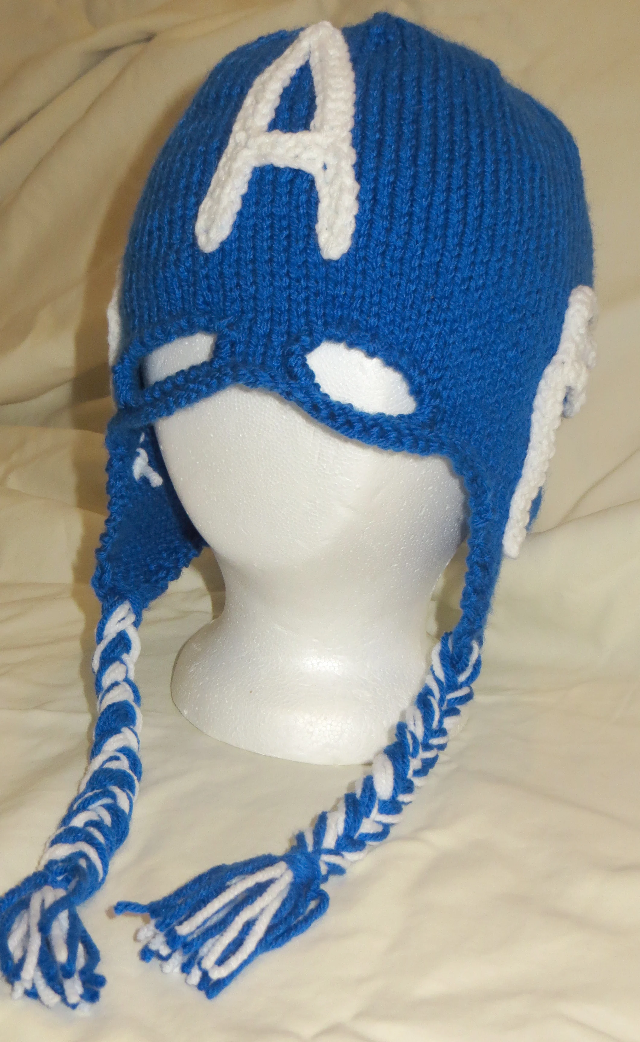 Front view Captain America Hat