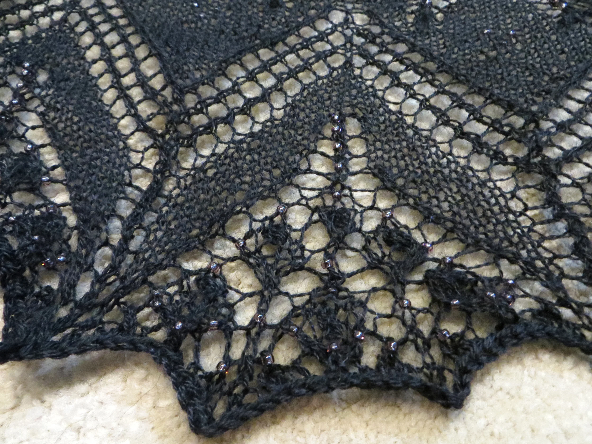 Edge Detail on Shawl