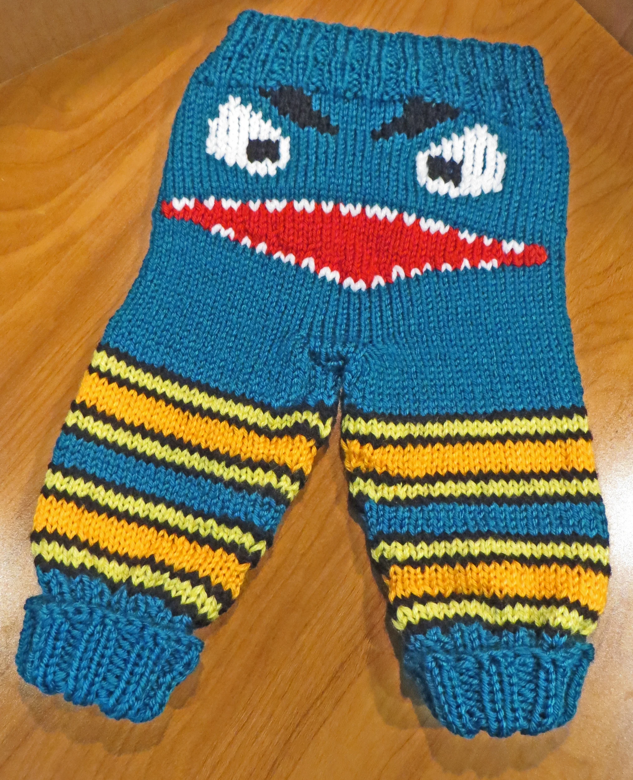Monster Pants Back