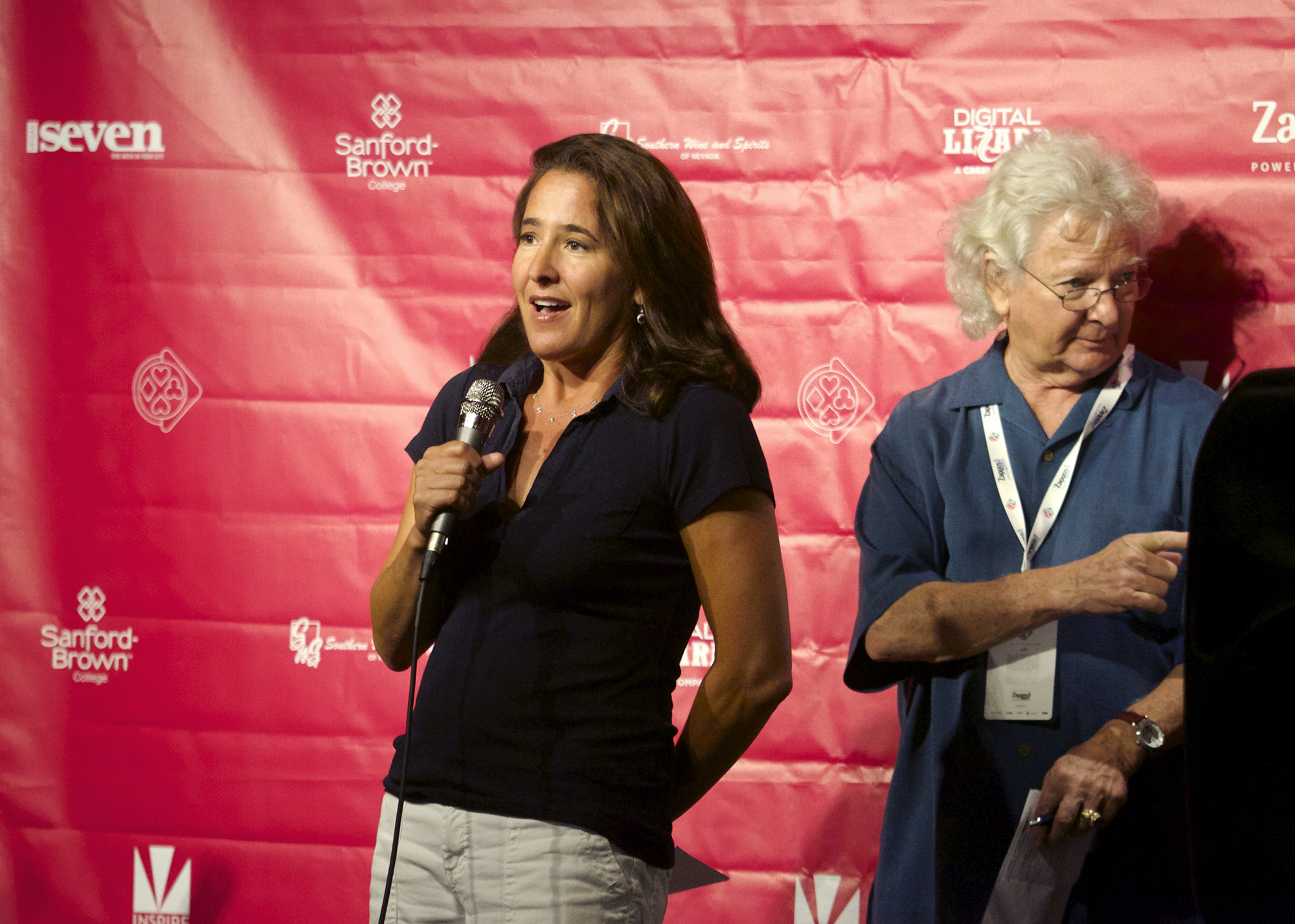 In a ceremony in downtown Las Vegas this afternoon Director Serene Meshel-Dillman was awarded the prize for Outstanding Direction by a Woman Filmmaker. 