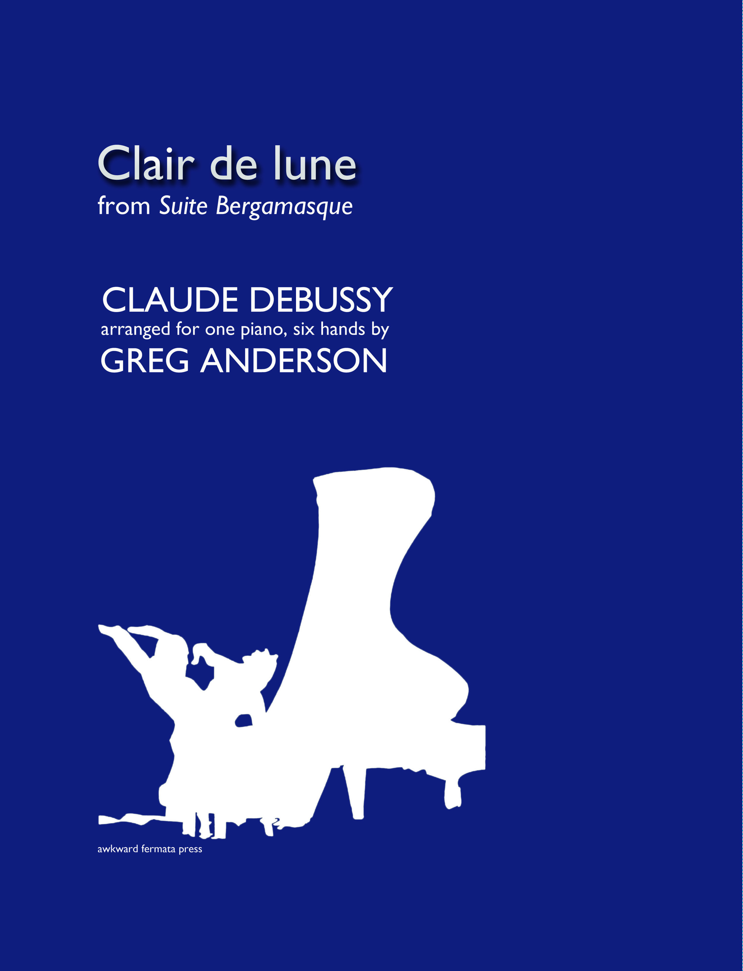 Debussy Clair De Lune 6 Hands Greg Anderson Concert Pianist