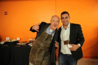 From left: Todd Hext (Eclipse Telecom, JuntoI) and Patrick Tannous (Tiesta Tea, JuntoI)