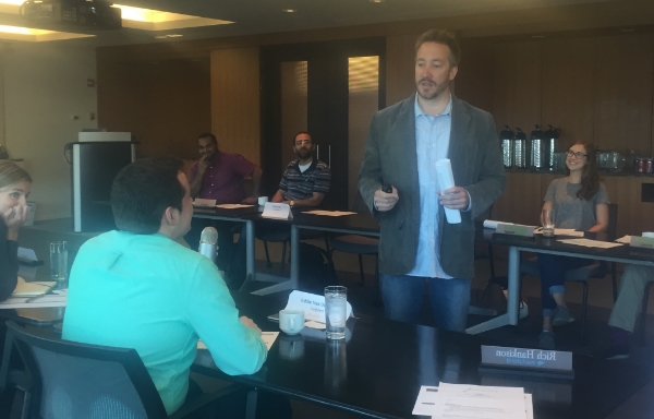 Junto Alumnus & Instructor, Dave Dyson, leading the Class on Leadership & Self-Management