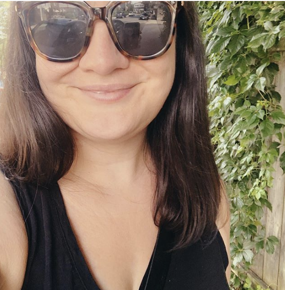 LINDSAY STEPHENSON (On a walk back from Starbucks - a second home)