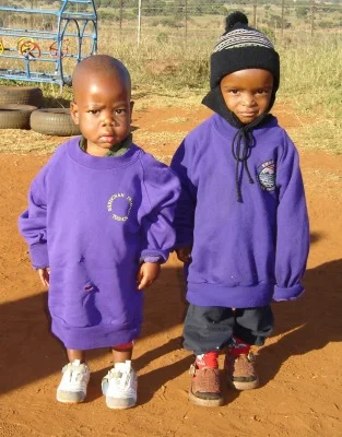 Students at the Vhutshilo School