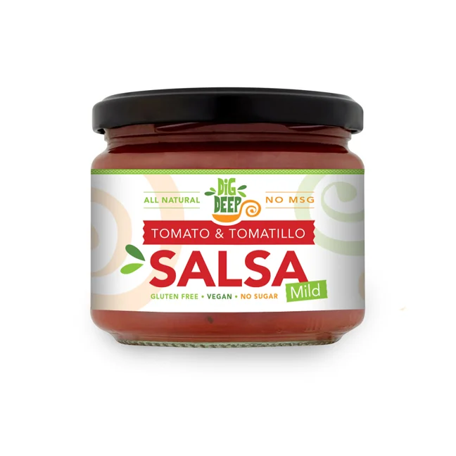 Salsa Label Design