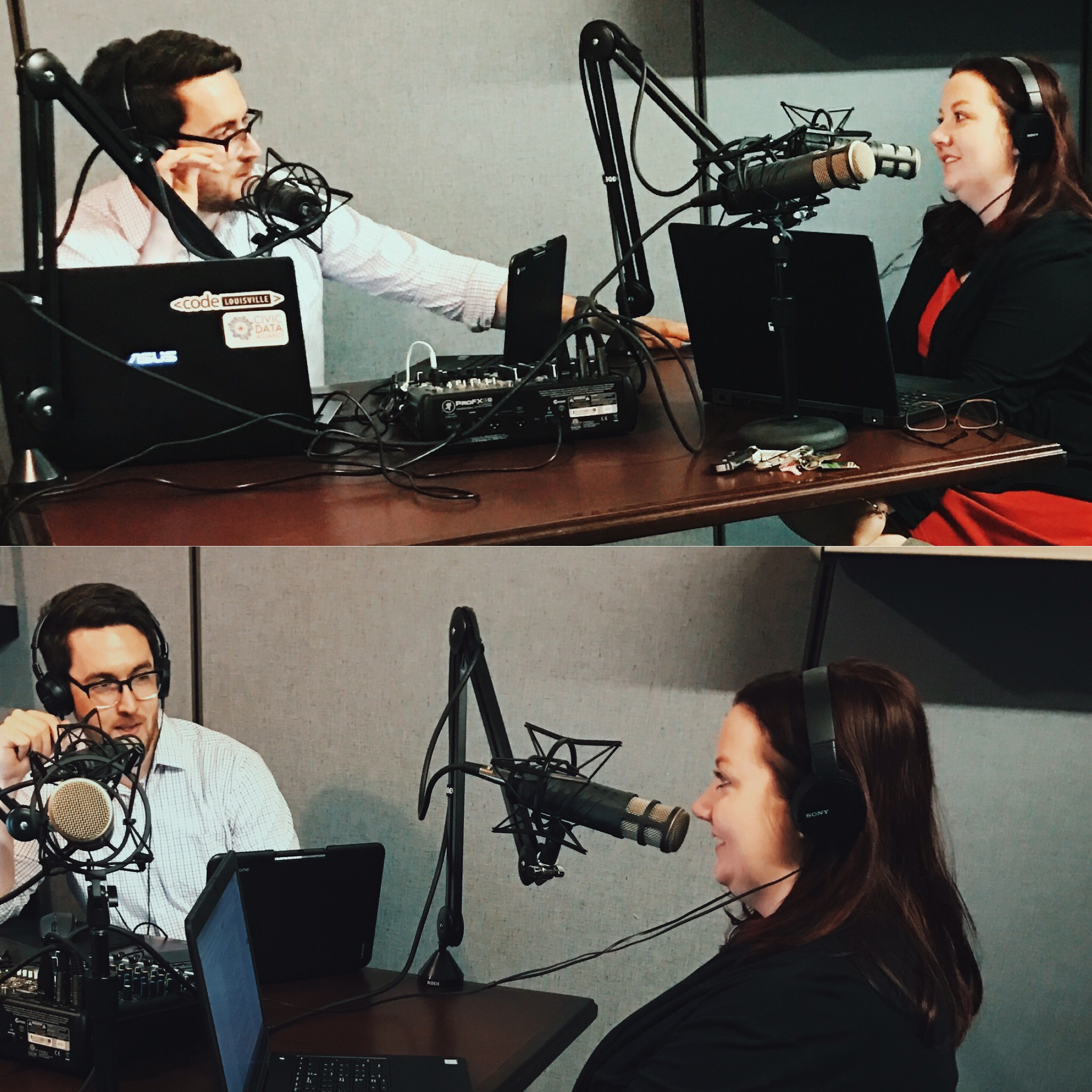 Robert Kahne and Jazmin Smith of My Old Kentucky Podcast
