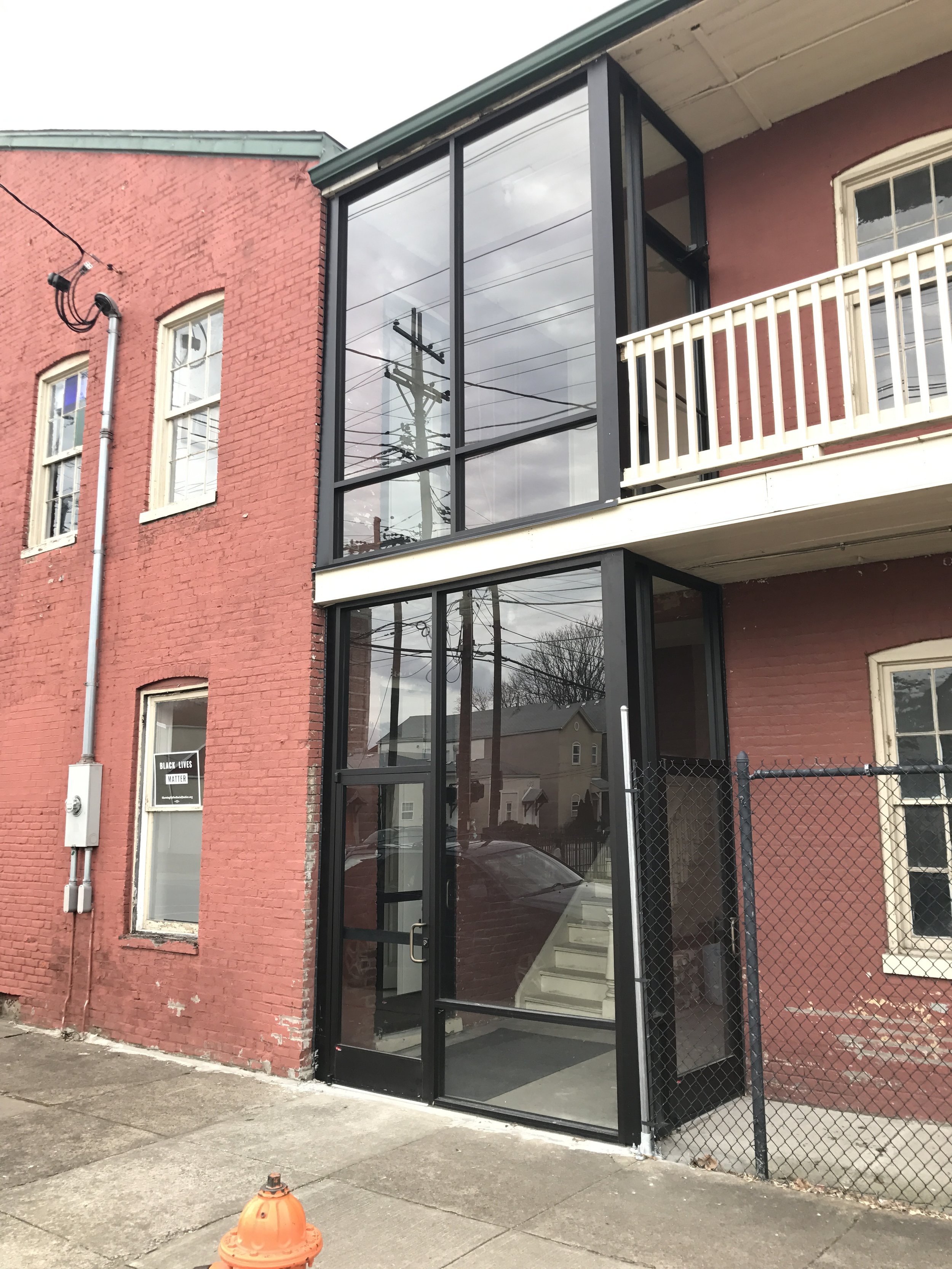  Enclosed the stairwell with glass. Gamechanger.&nbsp; 